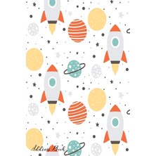 Nacario Address Book: For Contacts, Addresses, Phone, Email, Note,emergency Contacts,alphabetical Index With Cute Space Seamless Pattern Design