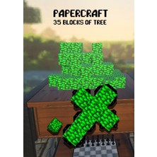 Nacario Papercraft 35 Blocks Of Tree
