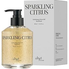 Nacario Kundal, Peeling Etkili Nemlendirici Sıvı Sabun Exfoliating & Waterfull Hand Wash (Sparkling Citrus)