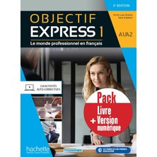 Nacario Objectif Express 1 3ème Édition-Pack Livre De L'élève + Version Numérique