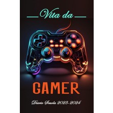 Nacario Vita Da Gamer Diario Scuola 2023 2024: Agenda Scolastica Giornaliera Ragazza E Ragazzo Elementari Medie | Planner Scolastico Da Settembre 2023 Ad ... | A5 (13,97 x 21,59 Cm) | 215 Pagine