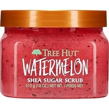 Nacario Tree Hut Karpuz Shea Şeker Fırçası, 510,3 G, Ultra Nemlendirici ve Peeling Fırçası, Temel Vücut Bakımı Beslemek Için