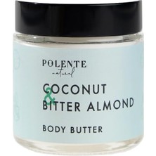 Nacario Polente Natural - Hindistan Cevizi & Acı Badem Body Butter/yoğun Vücut Nemlendiricisi (100 Ml)