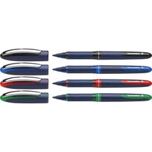 Nacario Schneider One Business Konik Uçlu Roller Kalem, 0,6 Mm, 4 Adet