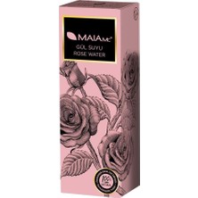 Nacario Maıa Mc %100 Organik Gül Suyu - Vegan - 250 ml Yüz Temizleme Suyu - C Vitamini ile - Katkı Maddesi Olmadan - Doğal Kozmetik - Siyah Noktalara Karşı, Saf Olmayan Cilt - Gözenekleri Azaltır