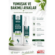 Nacario Welive Ayak Bakım Kremi, Avokado Yağı ve Aloe Vera Özlü, Tüm Cilt Tipleri Için, 100 ml