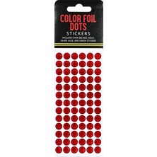 Nacario Color Foil Dots Sticker Set (580 Foil Stickers!) (Sticker Sheets)