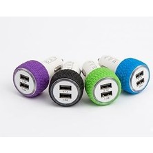 Nacario 5V 2.1A, Çift Usb'li Oto Çakmak Adaptör, Hızlı Şarj
