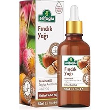 Nacario Arifoğlu Fındık Yağı 50ML | Doğal Fındıklardan Elde Edilen Arifoğlu Fındık Yağı, Cildinizi Besler ve Nemlendirir. / Arifoğlu Hazelnut Oil, Made From Natural Hazelnuts, Nourishes And Moisturizes Skin.