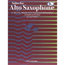 Nacario Solos For Alto Saxophone Saxophone