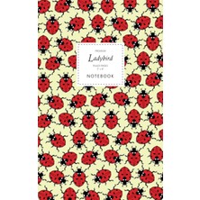 Nacario Ladybird Notebook - Ruled Pages - 5x8 - Premium: (Yellow Edition) Fun Notebook 96 Ruled/lined Pages (5x8 Inches / 12.7X20.3CM / Junior Legal Pad / Nearly A5)