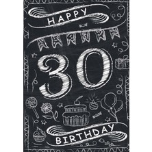Nacario Happy 30 Birthday: Birthday Journal/notebook For 30TH Birthday: Blank Birthday Journal/notebook For Notes, Agenda, Ideas (Blank Birthday Journals And Notebooks)