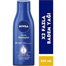 Nacario Nıvea Besleyici Vücut Sütü (Yoğun Nemlendirici Bakım), 250 ml