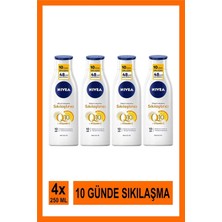 Nacario Nıvea Sıkılaştırıcı Vücut Losyonu 250 ml X4 Adet Q10,VITAMIN C,48 Saat Nemlendirme,10 Günde Sıkılaş