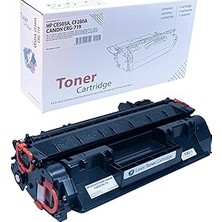 Nacario Ysy CE505A P2035 P2050 P2055 2700(2.7K) Sayfa Verimli Muadil Toner (Siyah)
