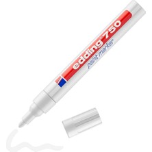 Nacario Edding 750 Tam Örtücü Boya Kalemi - Beyaz - 1 Kalem - Yuvarlak Uçlu 2-4 mm