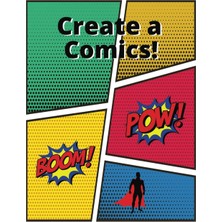 Nacario Independently Published Create A Comics! Blank Comic Book Panels Draw Your Own Comics 110 Pages With Comic Cells 8.5X11: Extended Awesome Edition!