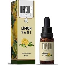 Nacario Masala Saf Limon Yağı 10 Ml. (Lemon Oil)