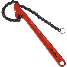 Nacario Eltos Zincirli Filtre Sökme Anahtarı, 30 Cm, Yüksek Kalite Dövme Çelik, Korozyona Dayanıklı, Ayarlanabilir Zincir Uzunluğu, Yağ Filtresi Sökücüsü, Elektrostatik Boyalı, Ince, 1.2 Mm, Ergonomik Kavrama