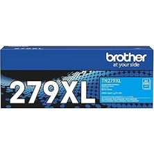 Nacario Brother TN-279XLC Cyan Mavi Toner HL-L3280CDW DCP-L3520-3560 MFC-L3720-3760-8390 2.300 Sayfa