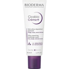Nacario Bioderma Cicabio Cream+ Onarıcı Yatıştırıcı Nemlendirici Cica Krem Bebek Çocuk Yetişkin Yüz Vücut 40 ml