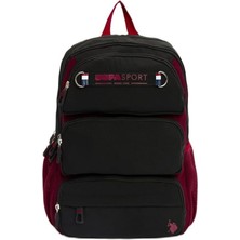 Nacario U.s. Polo Assn. Uspa PLCAN23257 Okul Sırt Çantası, Ortaokul, Lise, Üniversite Siyah