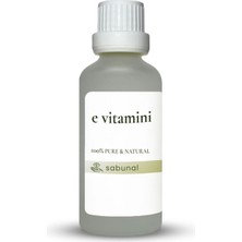 Nacario E Vitamini 50 ml - Saç ve Cilt Bakımı Için, Yaşlanma Karşıtı Doğal Vitamin