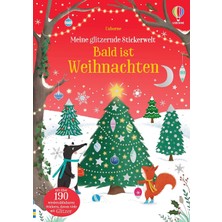 Nacario Meine Glitzernde Stickerwelt: Bald Ist Weihnachten: Mit Über 190 Weihnachtlichen Stickern, Teilweise Mit Glitzer – Stickerheft Ab 3 Jahren