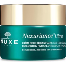Nacario Nuxe Nuxe Nuxuriance Ultra Creme Riche Redensifiante Anti-Age Global - Olgun Ciltler Için Besleyici Yüz Bakım Kremi 50ML 1 Paket