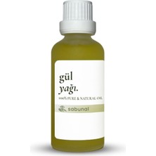 Nacario Gül Yağı 50 ml - Cilt Bakımı, Rahatlatıcı Masaj ve Aromaterapi Yağı