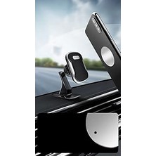 Nacario Livx Paste Type Privity Serisi Mıknatıslı Araç Içi Telefon Tutucu Vantuzlu Magnet 360 Derece Telefon Tutucu Ugl
