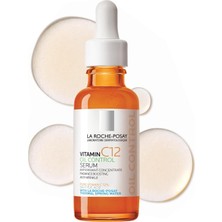 Nacario La Roche-Posay Hyaluronik Asit ve Salisilik Asitli Yüz Için Saf% 12 C Vitamini Yağ Kontrol Serumu, Yağlı ve Karma Ciltler Için Nemlendirici Yüz Serumu, Parlaklığı Artırın ve Kırışıklıkları Azaltın