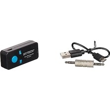 Nacario Hytech HY-XBA35 Siyah Aux + Micro Sd To Bluetooth Çevirici