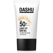 Nacario Dashu Aloe Vera Içeren, Hafif Yapılı Güneş Koruyucu Jel Daily Light Fit Sun Gel Spf 50+ Pa ++++