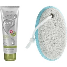 Nacario Oriflame Feet Up Advanced Çatlamış Topuklar Için Onarıcı Krem + Comfort Ayak Için Ponza Taşı, TYCU2AD6HN169519431101667