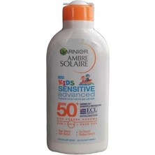 Nacario Garnier Ambre Solaire SPF50+ Sensitive Advanced Çocuk Güneş Koruyucu Losyon