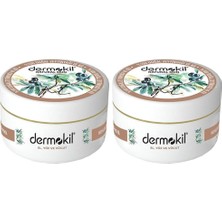 Nacario Dermokil Zeytinyağlı Yüz, Vücut ve El Kremi, 300 ml x 2 Adet
