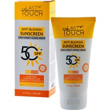 Nacario Last Touch Spf 50+ Leke Karşıtı Yüksek Korumalı Yüz ve Vücut Güneş Kremi 50 ml