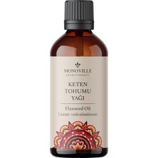 Nacario Keten Tohumu Yağı 100 ml Soğuk SIKIM%100 Saf ve Doğal