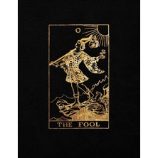 Nacario The Fool: College Ruled Journal | 8.5 x 11 A4 Notebook | Black And Gold Design - 150 College Ruled Lined Pages (Black And Gold - College Ruled Composition Notebook, Band 1)