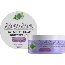 Nacario Gökçek Şifa Lavender Sugar Body Scrub Özel & Yoğun Formül 250 ml