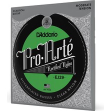 Nacario D'addario EJ29 Klasik Flamenco Gitar Tel Seti (4/4), Pro Arte, Re