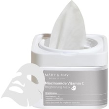 Nacario Mary&may Niacinamide + C Vitamini Içeren Aydınlatıcı Maske Paketi 1 Adet / 400 gr