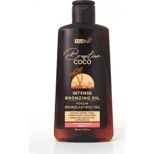 Nacario Mara Kozmetik Brazilian Coco Yoğun Bronzlaştırıcı Güneş Yağı 200ML
