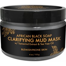 Nacario Shea Moısture Afrika Siyah Sabunu Çamur Maskesi 113GR