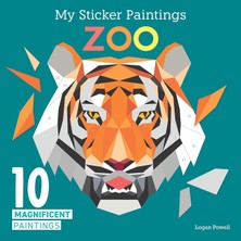 Nacario My Sticker Paintings: Zoo: 10 Magnificent Paintings