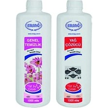 Nacario Ersağ Yağ Çöz 1000 ml + Genel Temizlik 1000ML