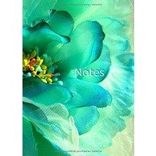 Nacario Notizbuch, Dın A4, Liniert - Flower Power: Tagebuch