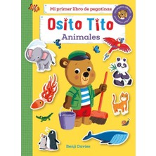 Nacario Osito Tito. Mi Primer Libro De Pegatinas. Animales