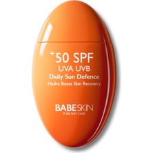 Nacario Hassas Ciltler Için Yüksek Koruma ve Nemlendirici Etkili Yüz Güneş Kremi Spf 50, 50 ml